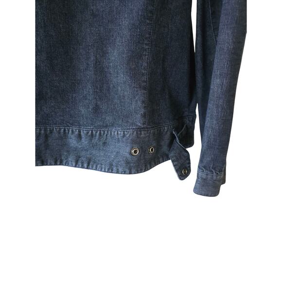 Vintage 2003 Tommy Hilfiger Women's Zip Up Stretch Jacket Size  1X (14W-16W) - Picture 4 of 6